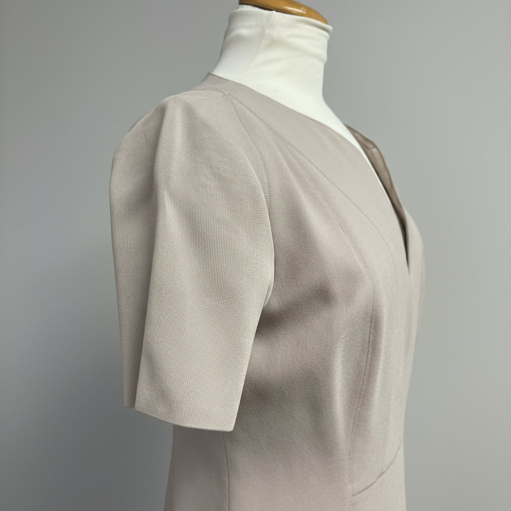 Elie Tahari khaki dress, size 6, NEW WITH TAGS!