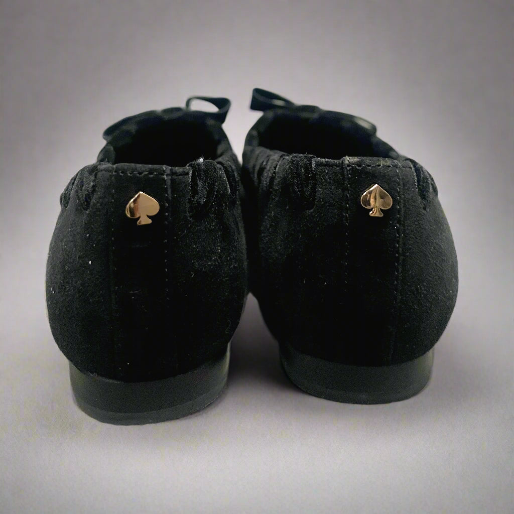 Kate Spade black Kalani flats, size 6, BRAND NEW!