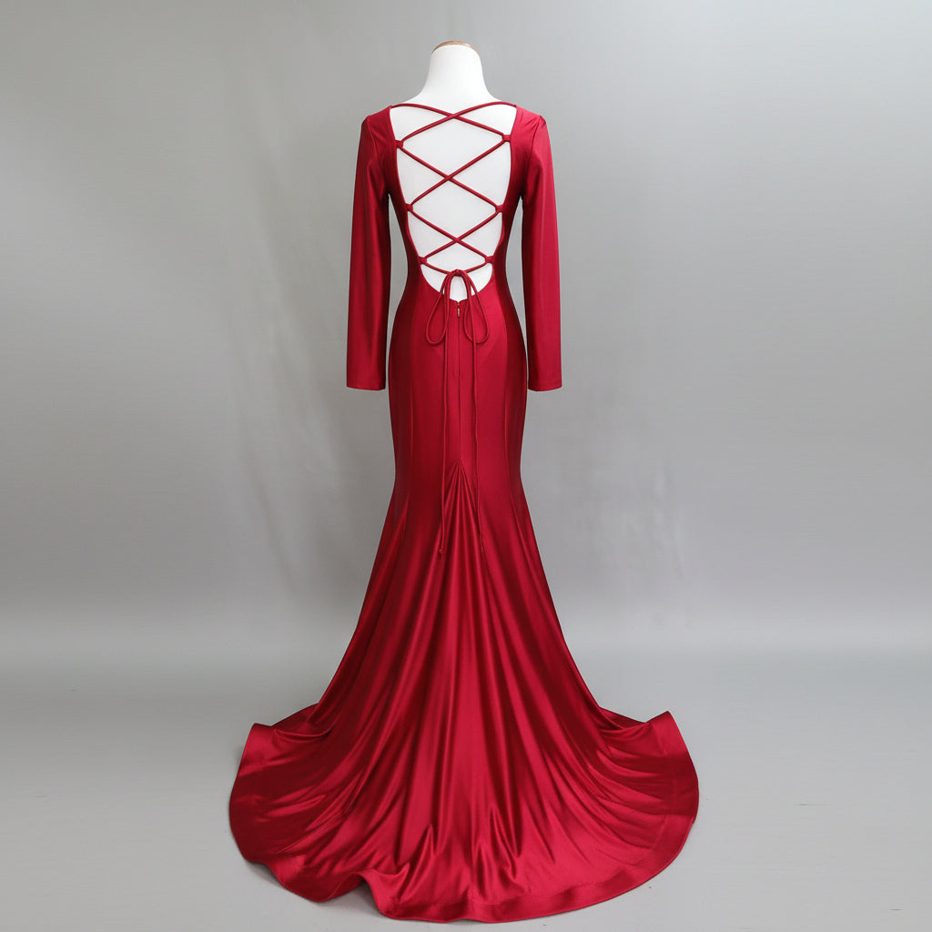 Blondie Nites red dress, size 5