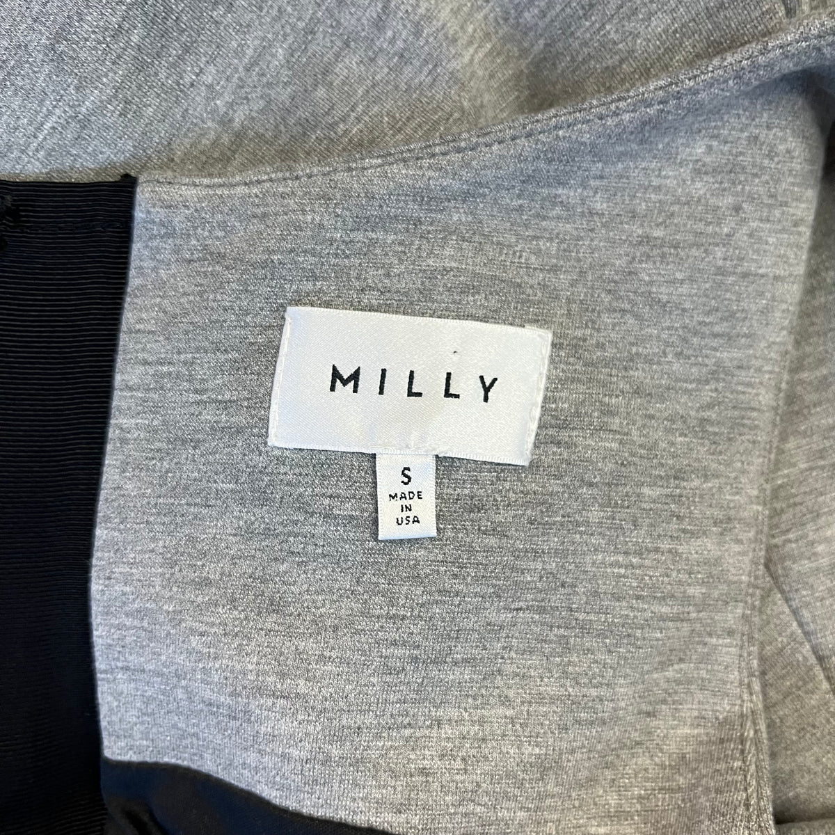 Milly gray knit dress, size S