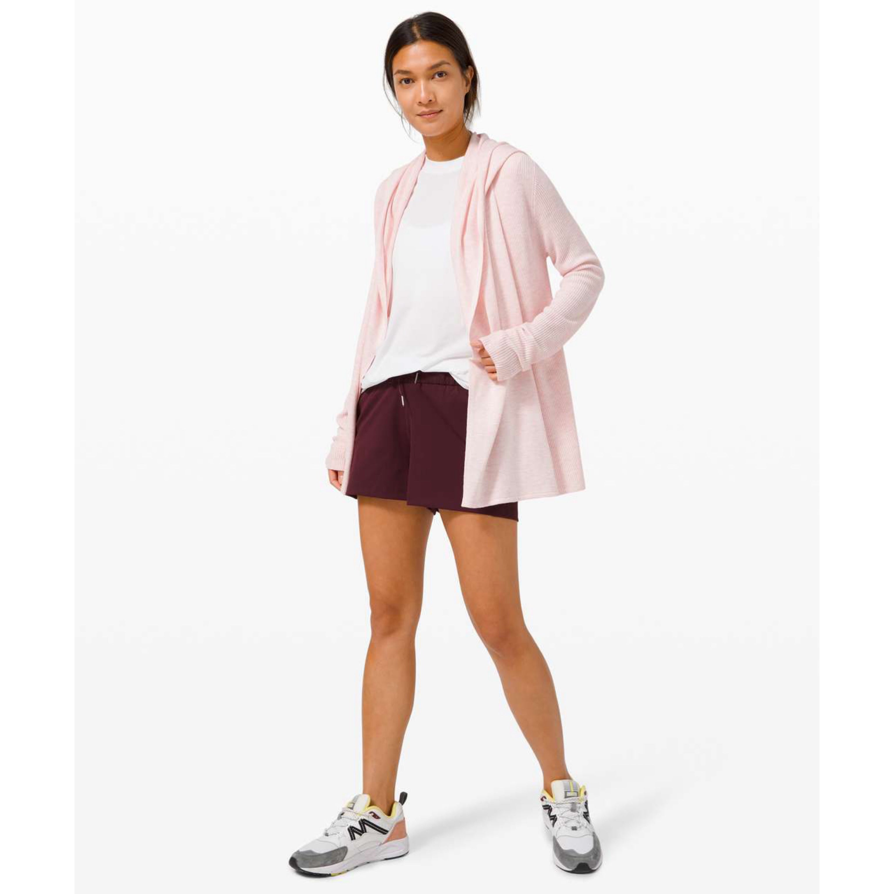 lululemon blush pink Sundown cardigan, size XS