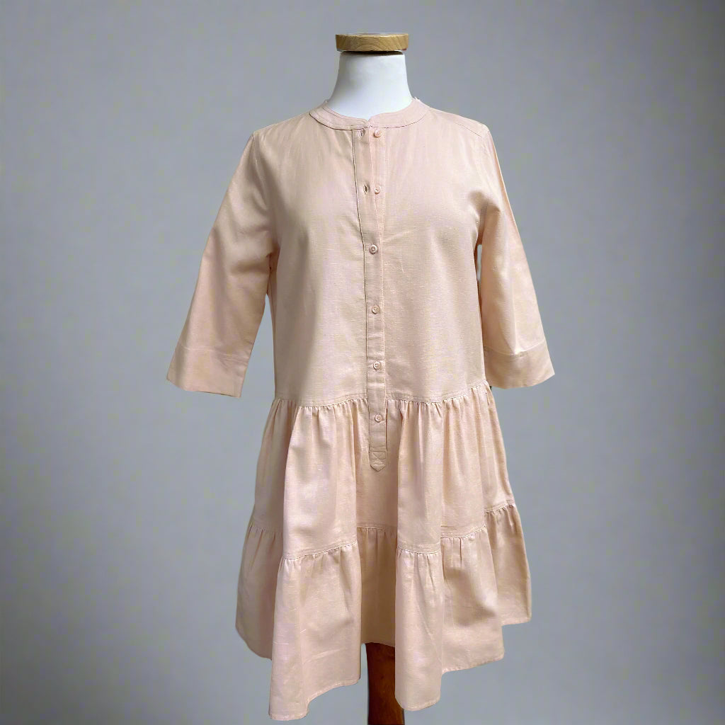 Apiece Apart blush pink Maurino dress, size XS