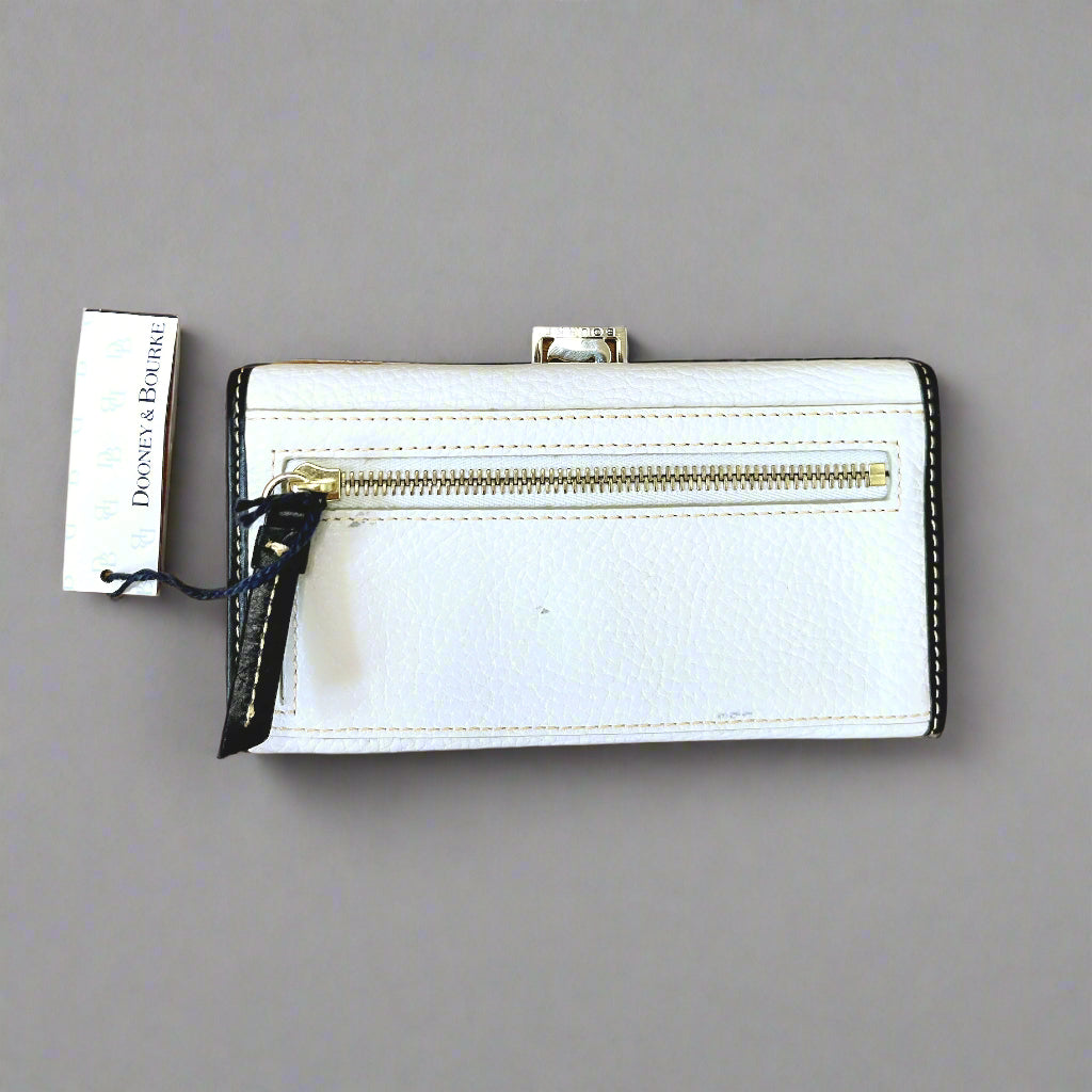 Dooney & Bourke white wallet, NEW WITH TAGS!