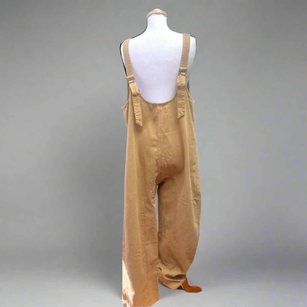 Free People Pioneertown overalls, size M, NEW WITH TAGS!