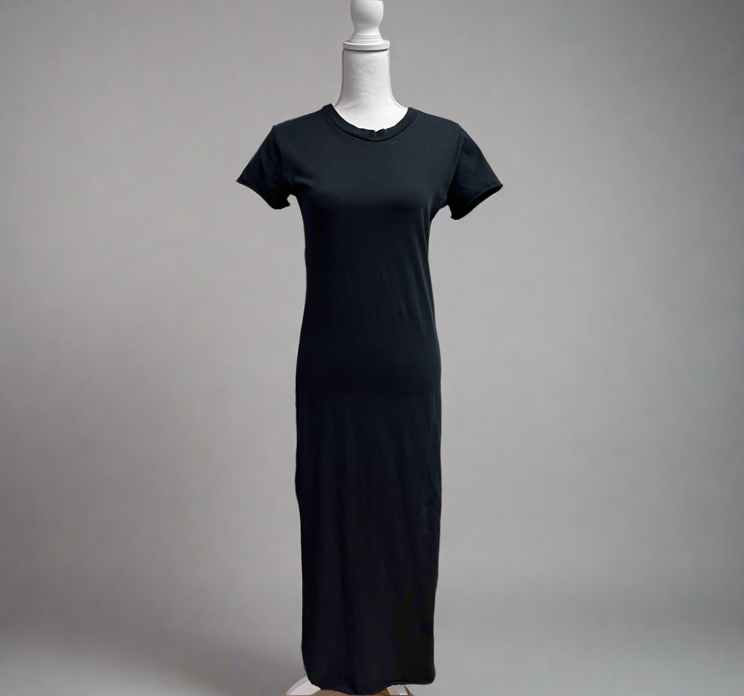Frank & Eileen black Harper Perfect Tee dress, size XS