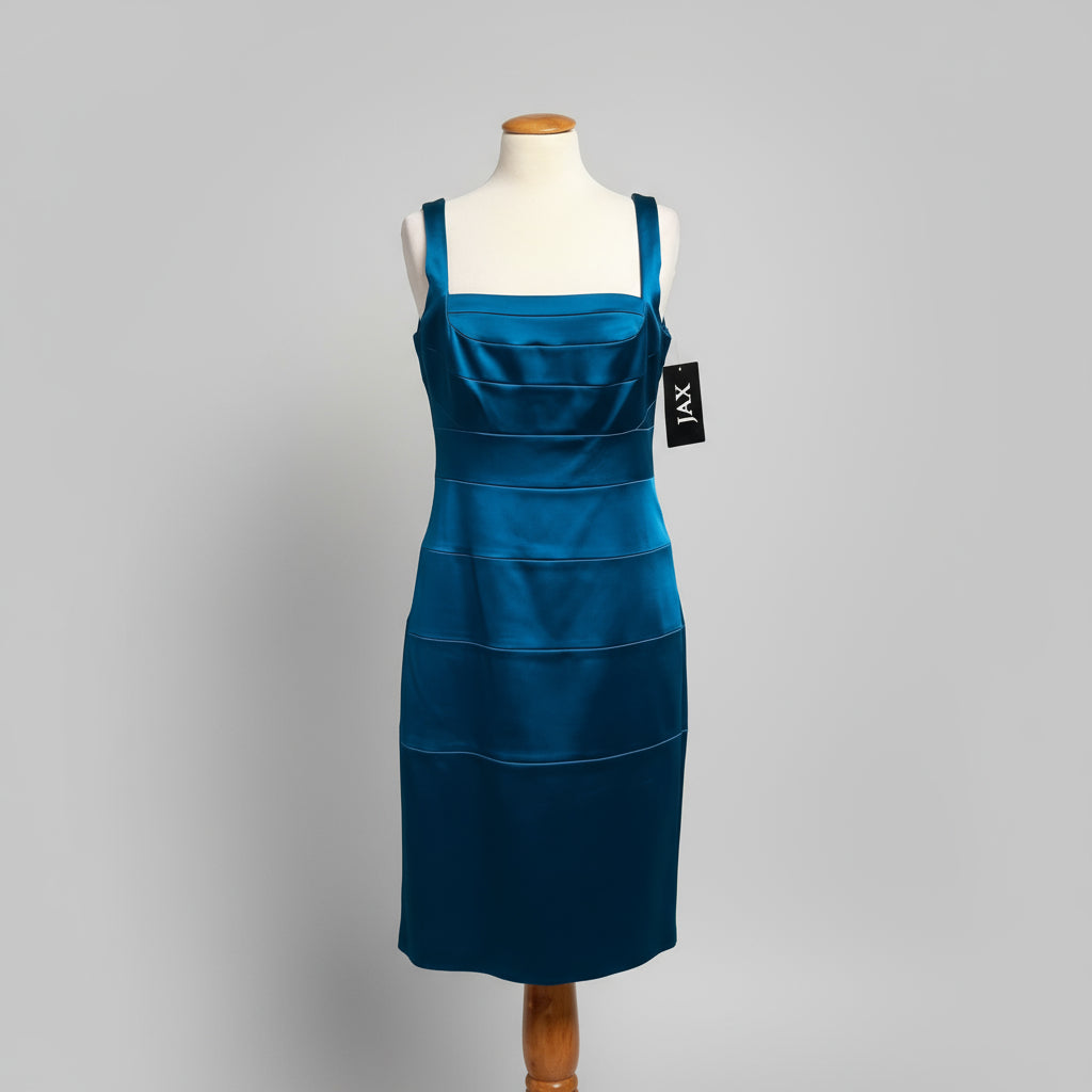 Jax teal dress, size 12, NEW WITH TAGS!