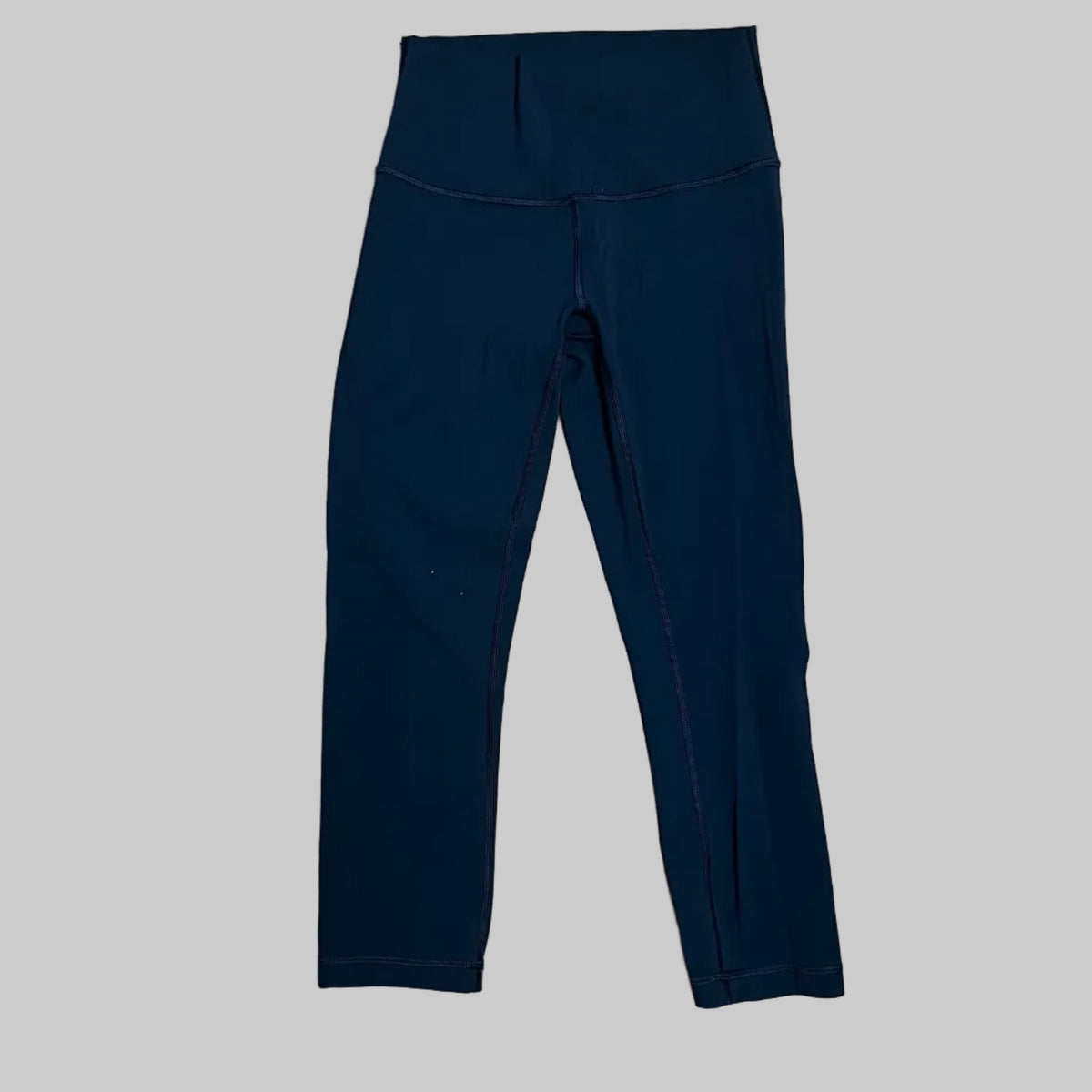 lululemon black Fast & Free crop leggings, size 4