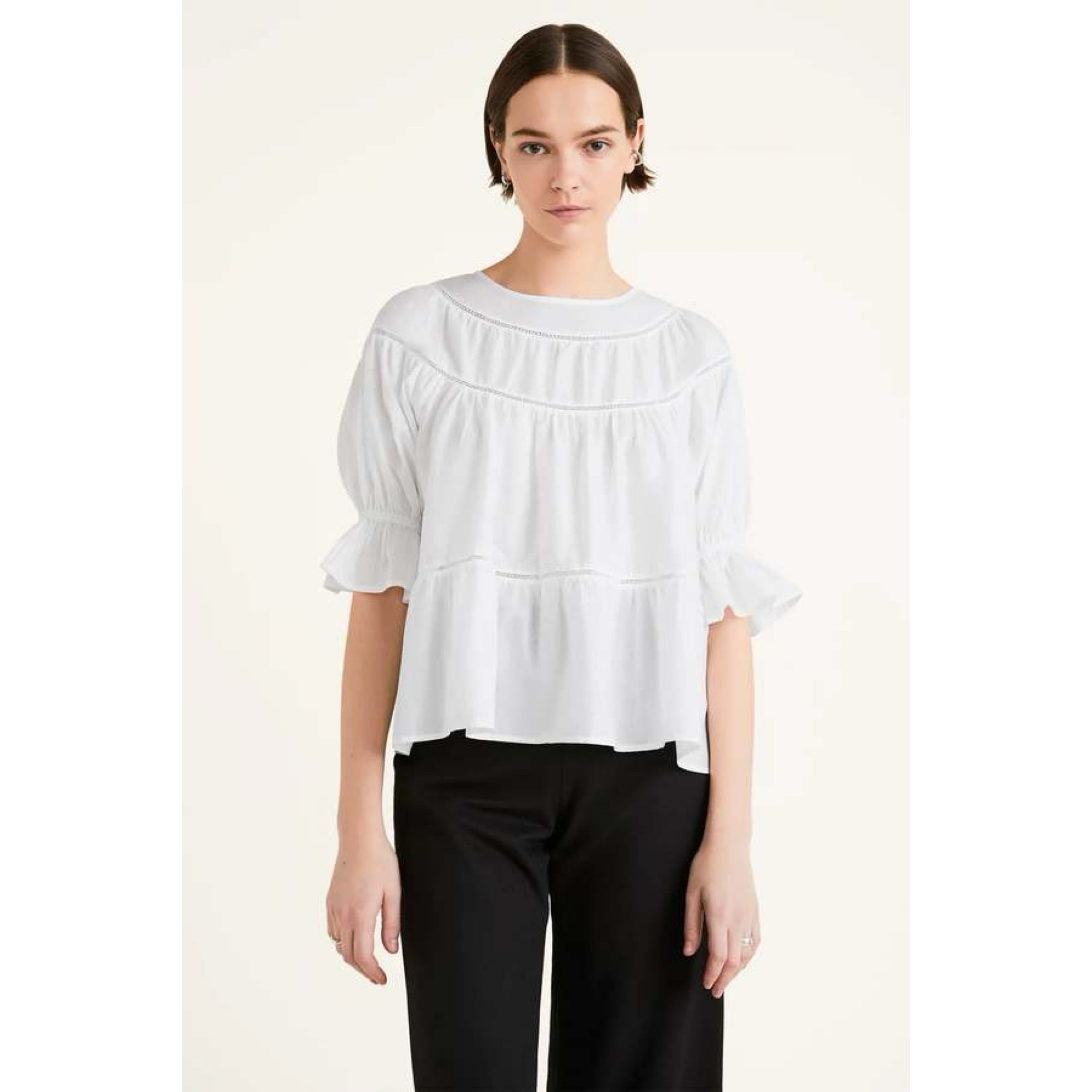 Merlette white Sol blouse, size XS