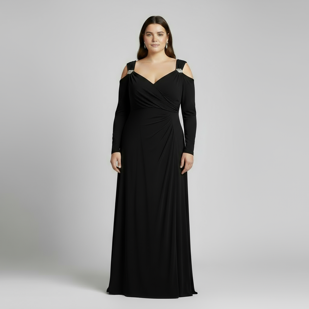 R & M Richards black dress, size 16, NEW WITH TAGS!