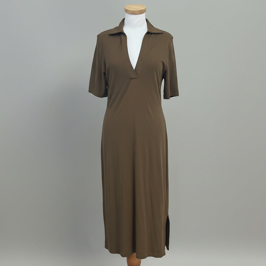 Vince brown knit dress, sizes S & M