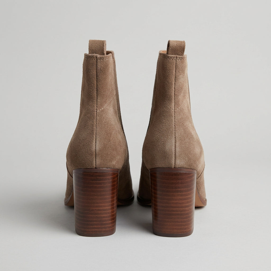 Marc Fisher brown suede Oshay boots, size 9