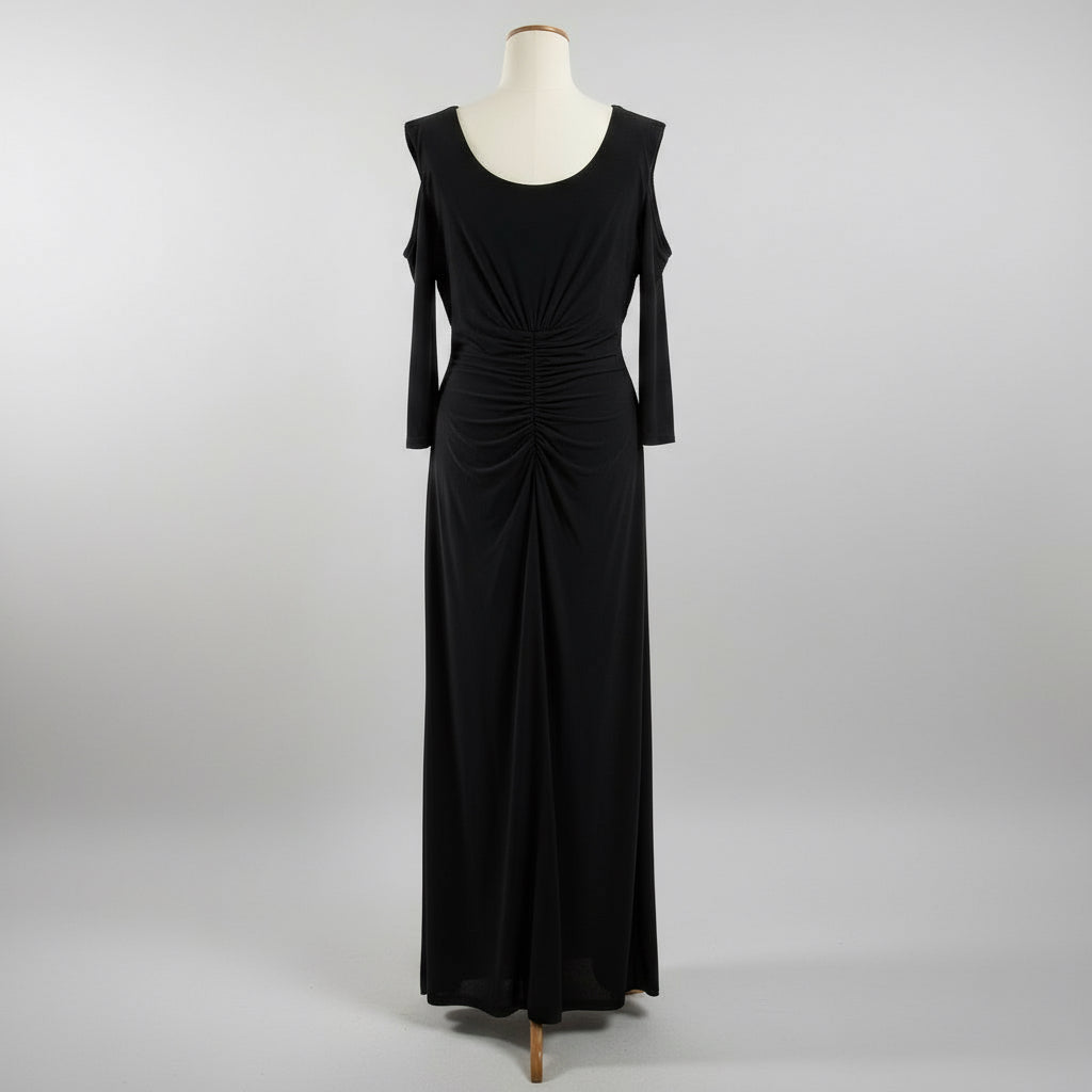 R & M Richards black dress, size 16, NEW WITH TAGS!