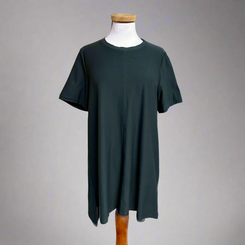 Eileen Fisher teal tunic, size M, NEW WITH TAGS!