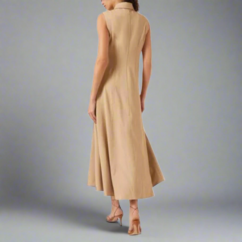 Curaae tan Gabrielle dress, size M