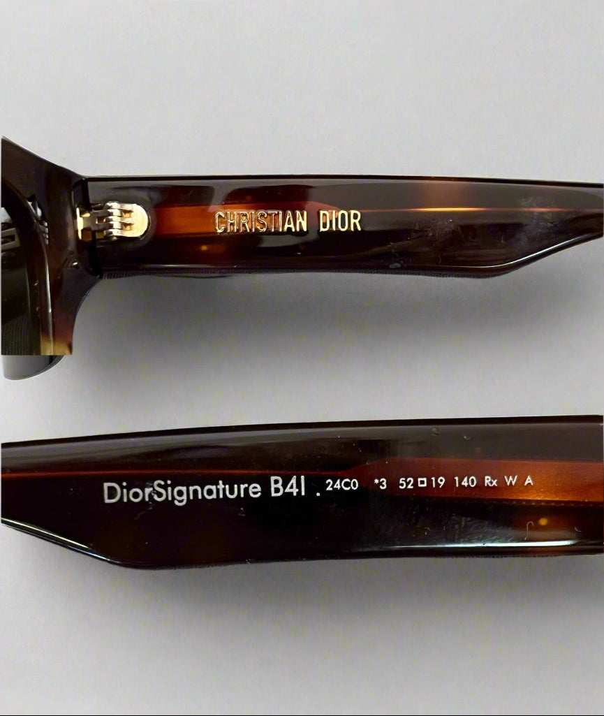 Dior tortoise B41 sunglasses