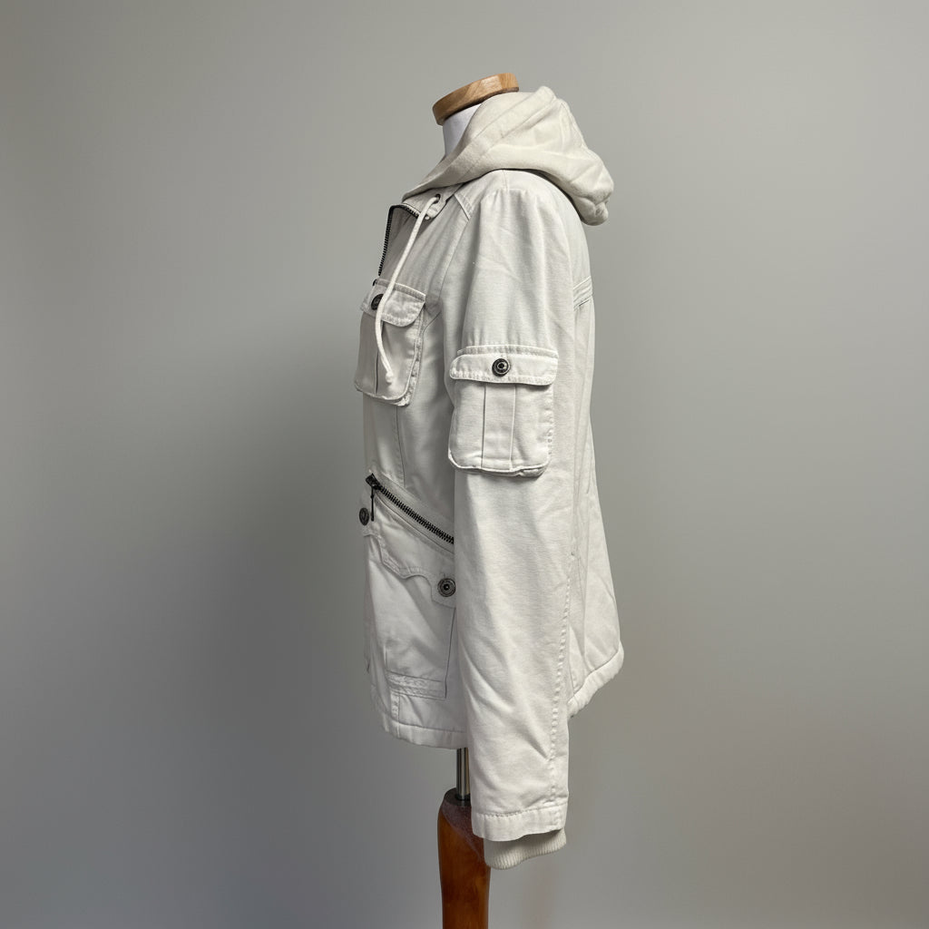 BB Dakota off white jacket, size L