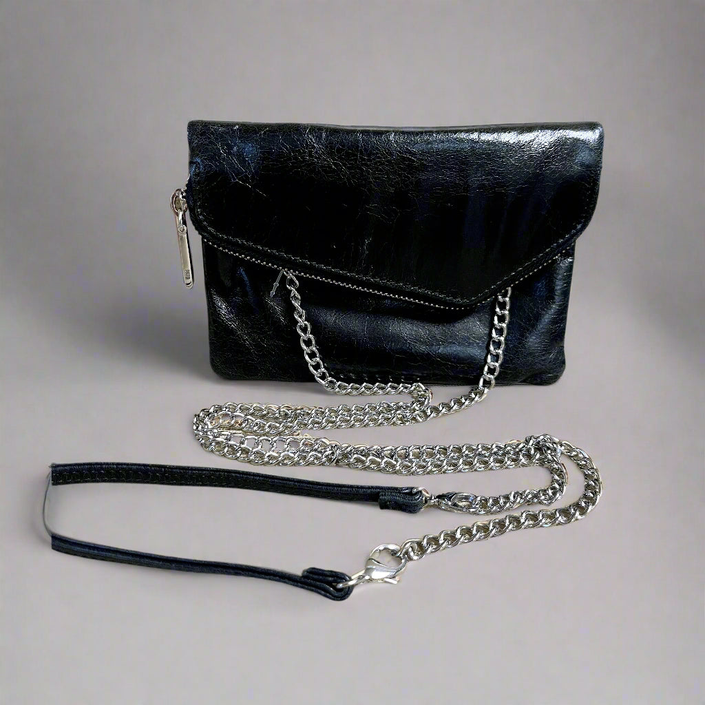 Hobo small black crossbody bag