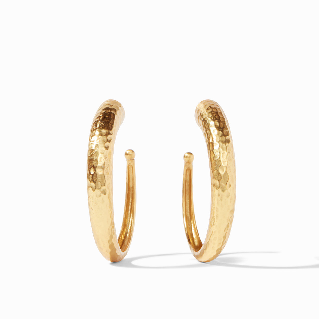 Julie Vos gold plated hoops