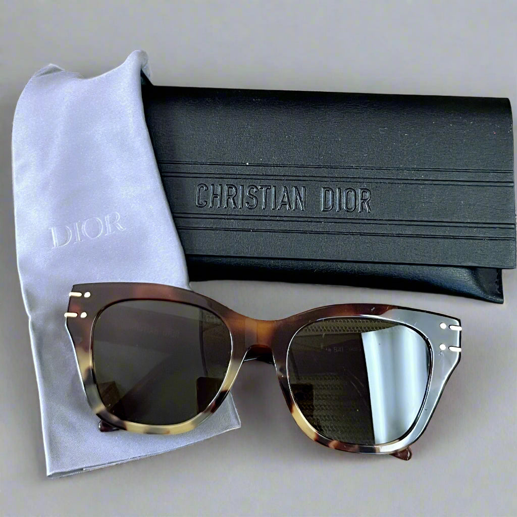 Dior tortoise B41 sunglasses