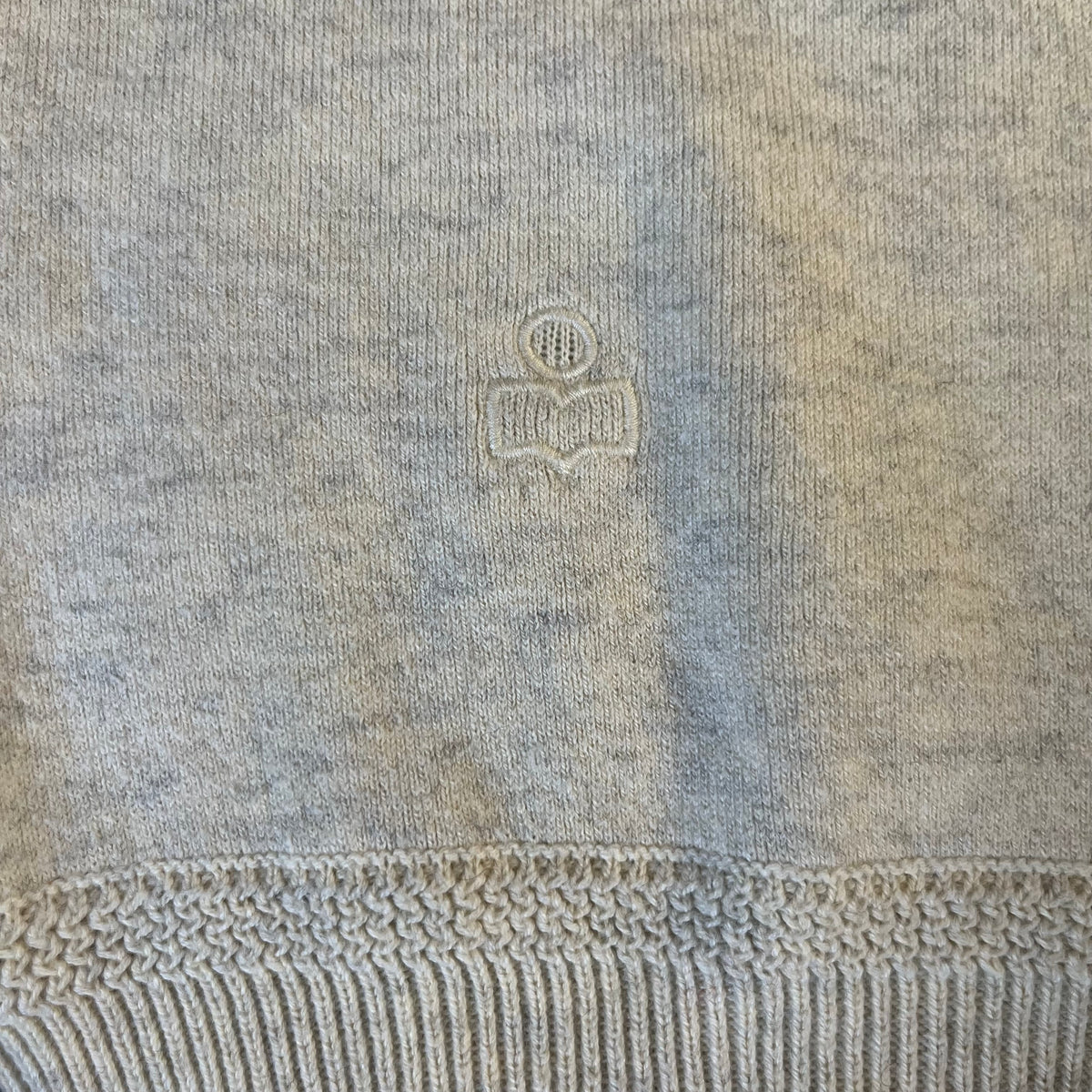 Isabel Marant Etoile cream Lucia Puffer sweater, size XS