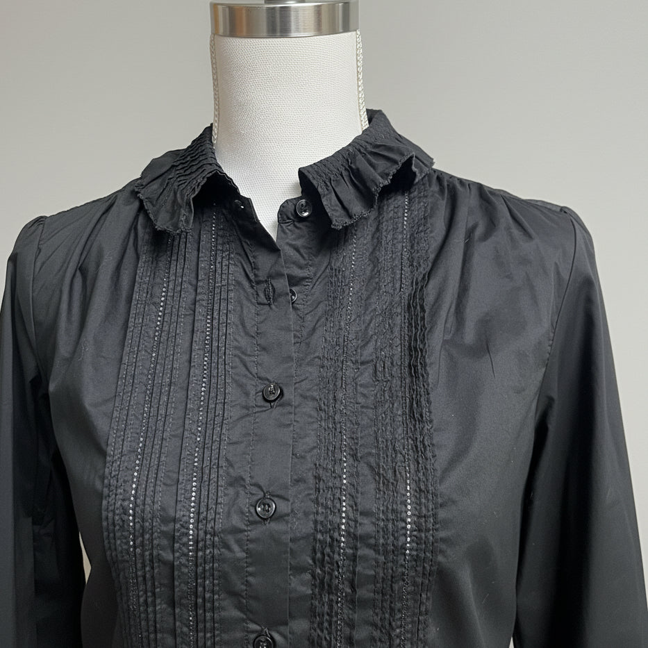 Trovata black Alise blouse, size XS
