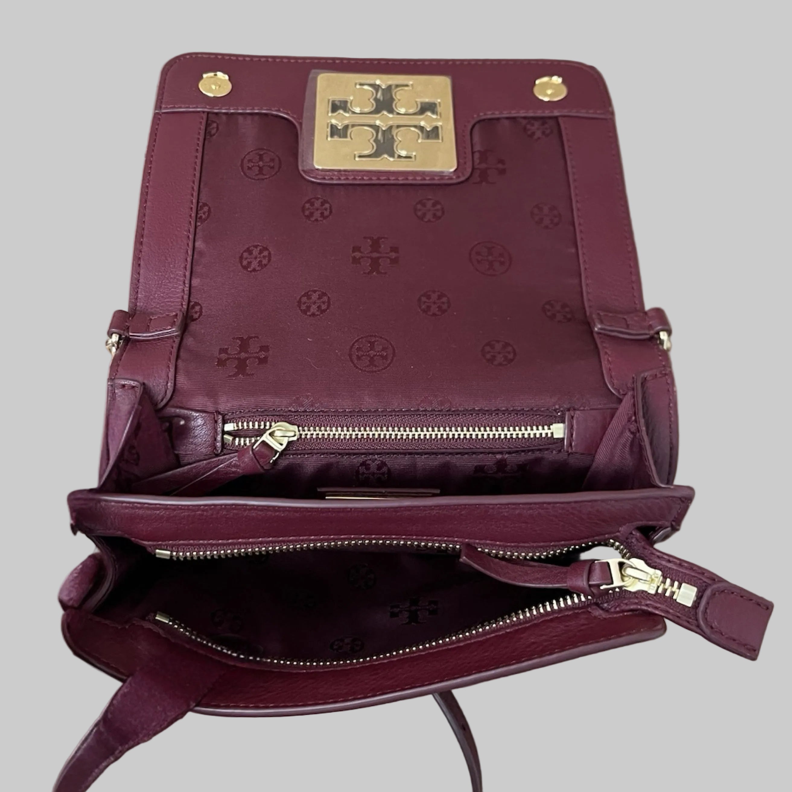 Tory Burch burgundy Britten crossbody bag, BRAND NEW!