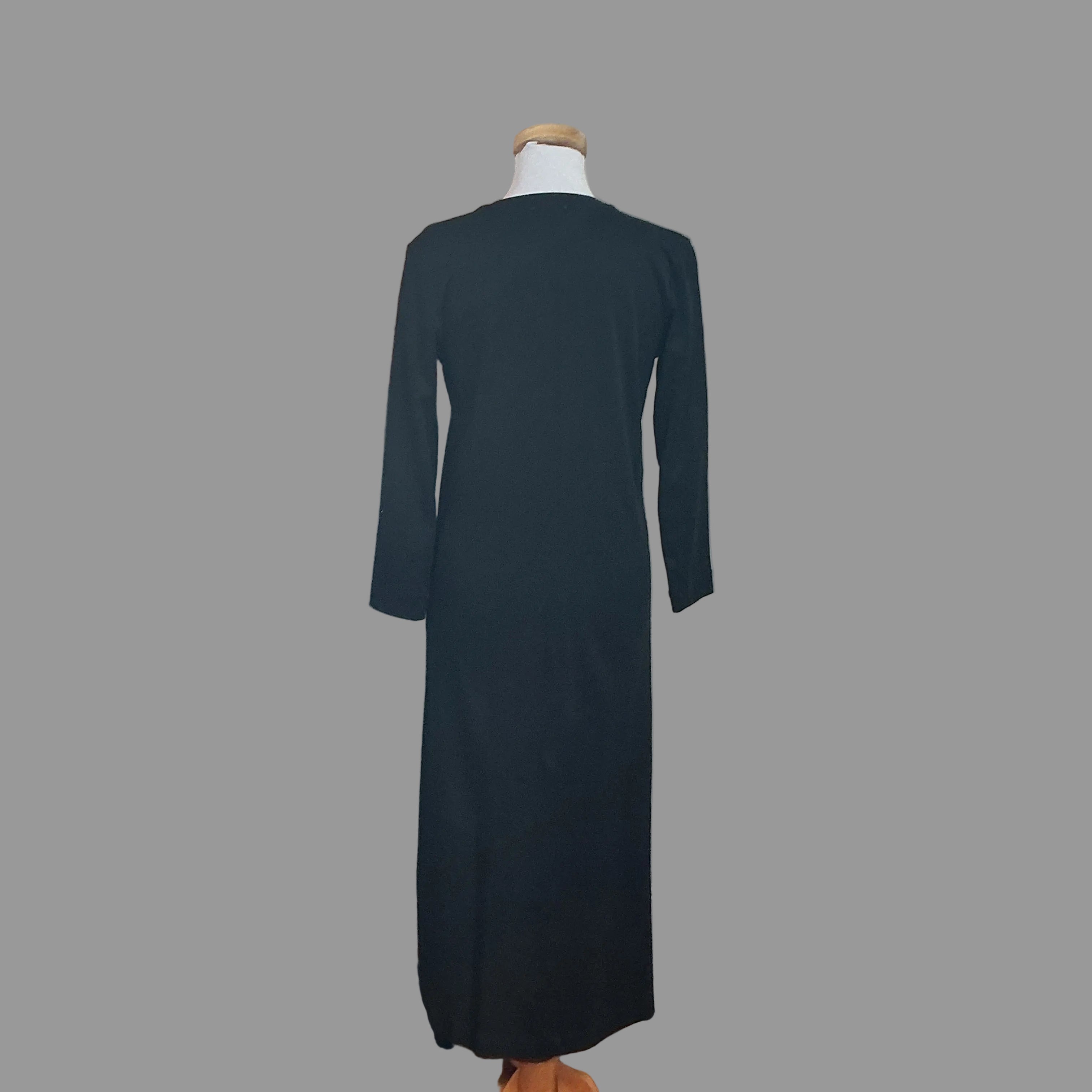 Ayr black Serenity Now dress, size S