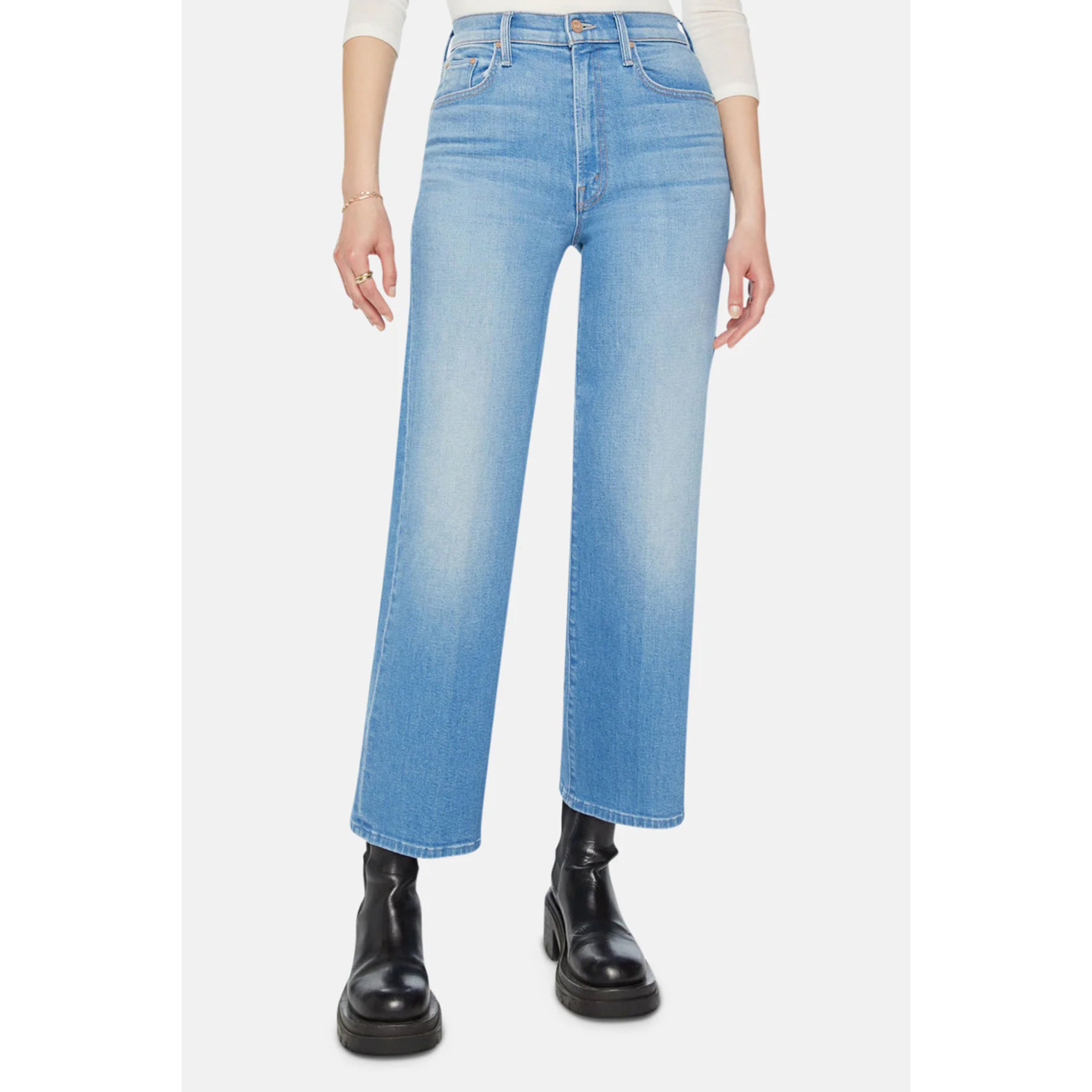 Mother Rambler Zip Ankle jeans, Size 25