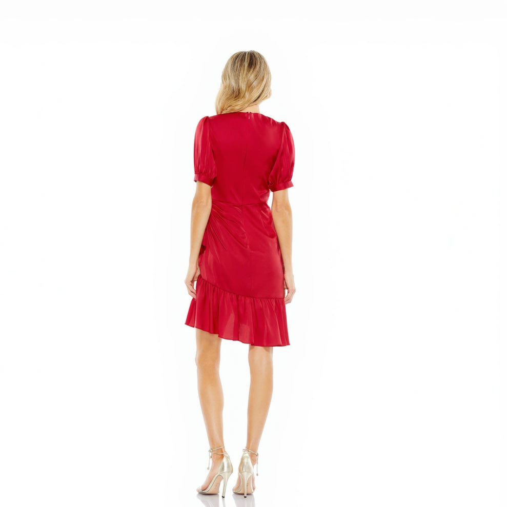 Ieena for MacDuggal red dress, size 2, NEW WITH TAGS!