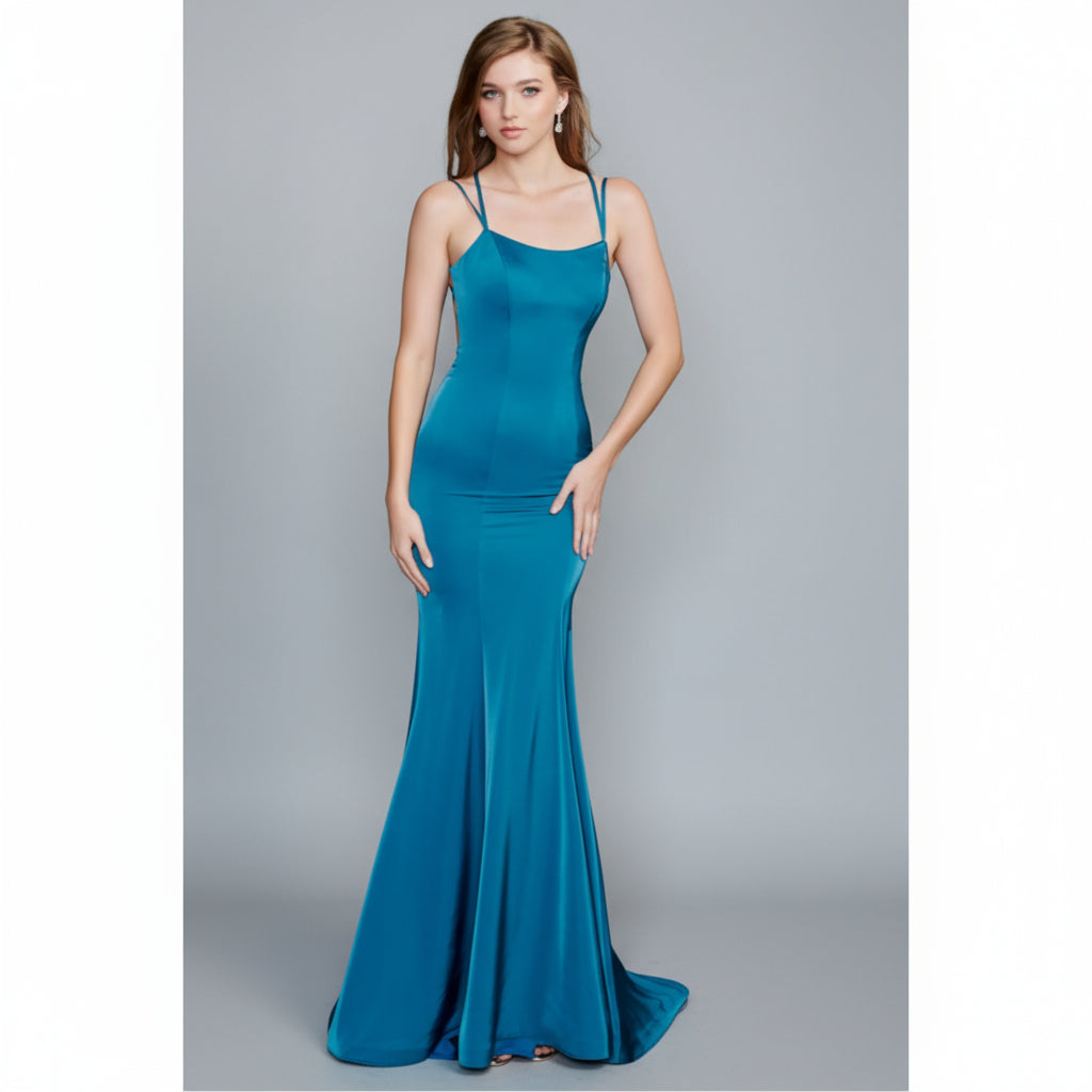 Nina Canacci teal dress, size 10, NEW WITH TAGS!