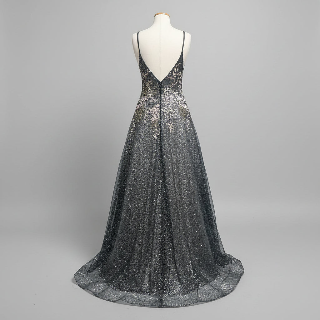 Camille la Vie slate floral dress, size 6, NEW WITH TAGS!