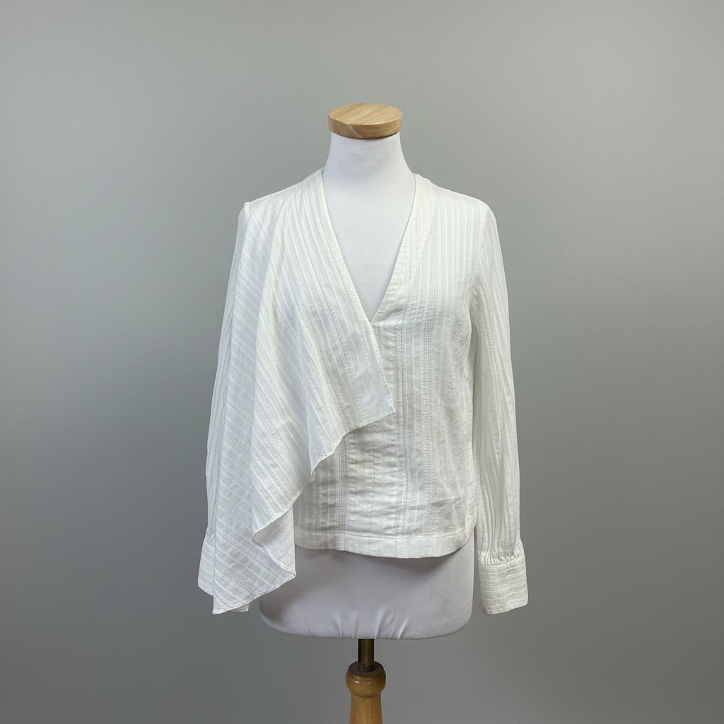 Robert Rodriguez white blouse, size XS, NEW WITH TAGS!