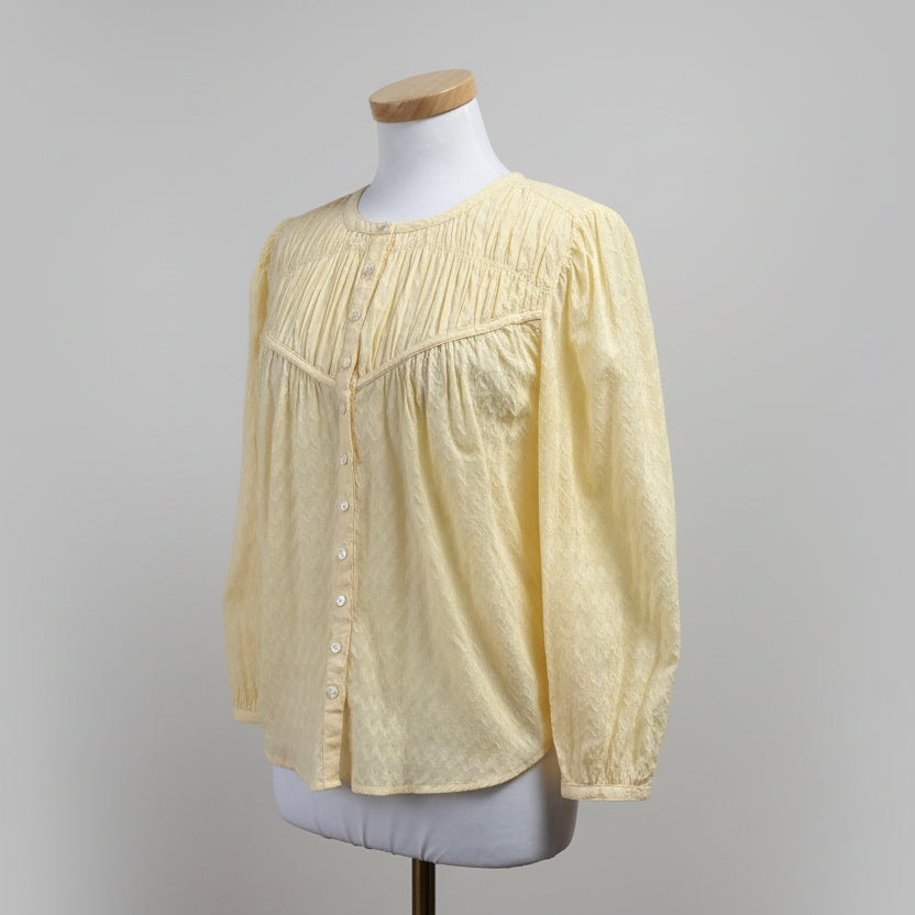 Joie yellow blouse, size S