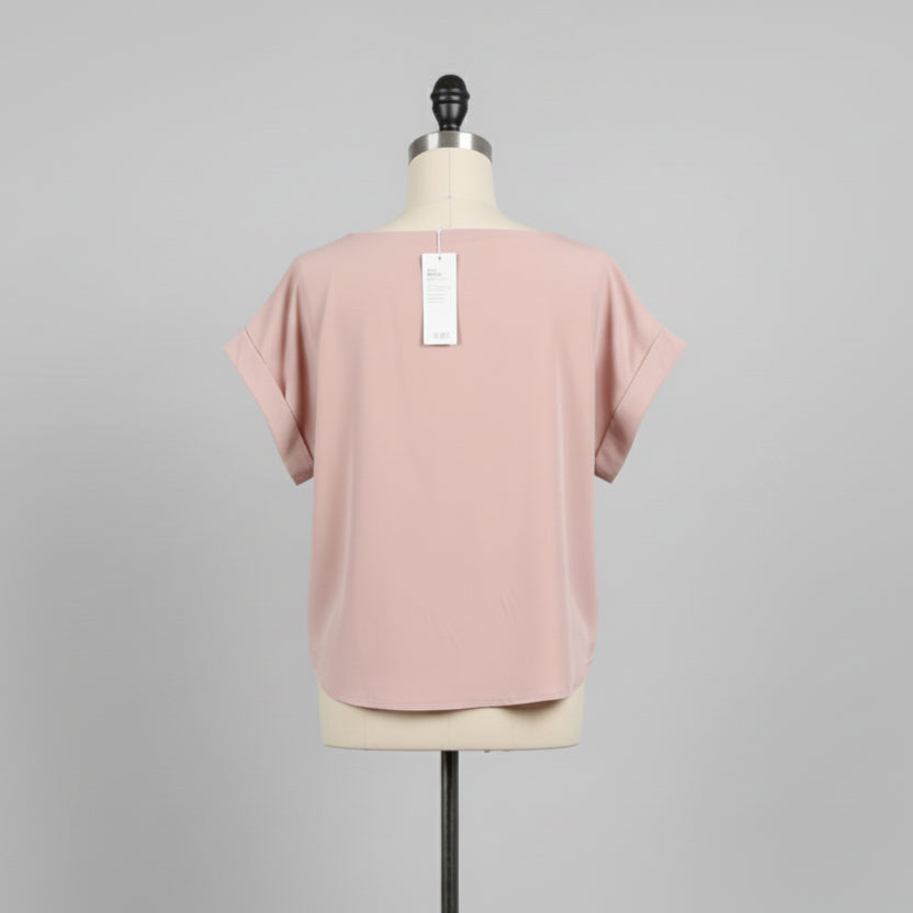 Eileen Fisher blush blouse, size XS, NEW WITH TAGS!