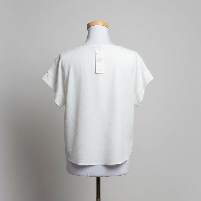 Eileen Fisher ivory blouse, size XS, NEW WITH TAGS!