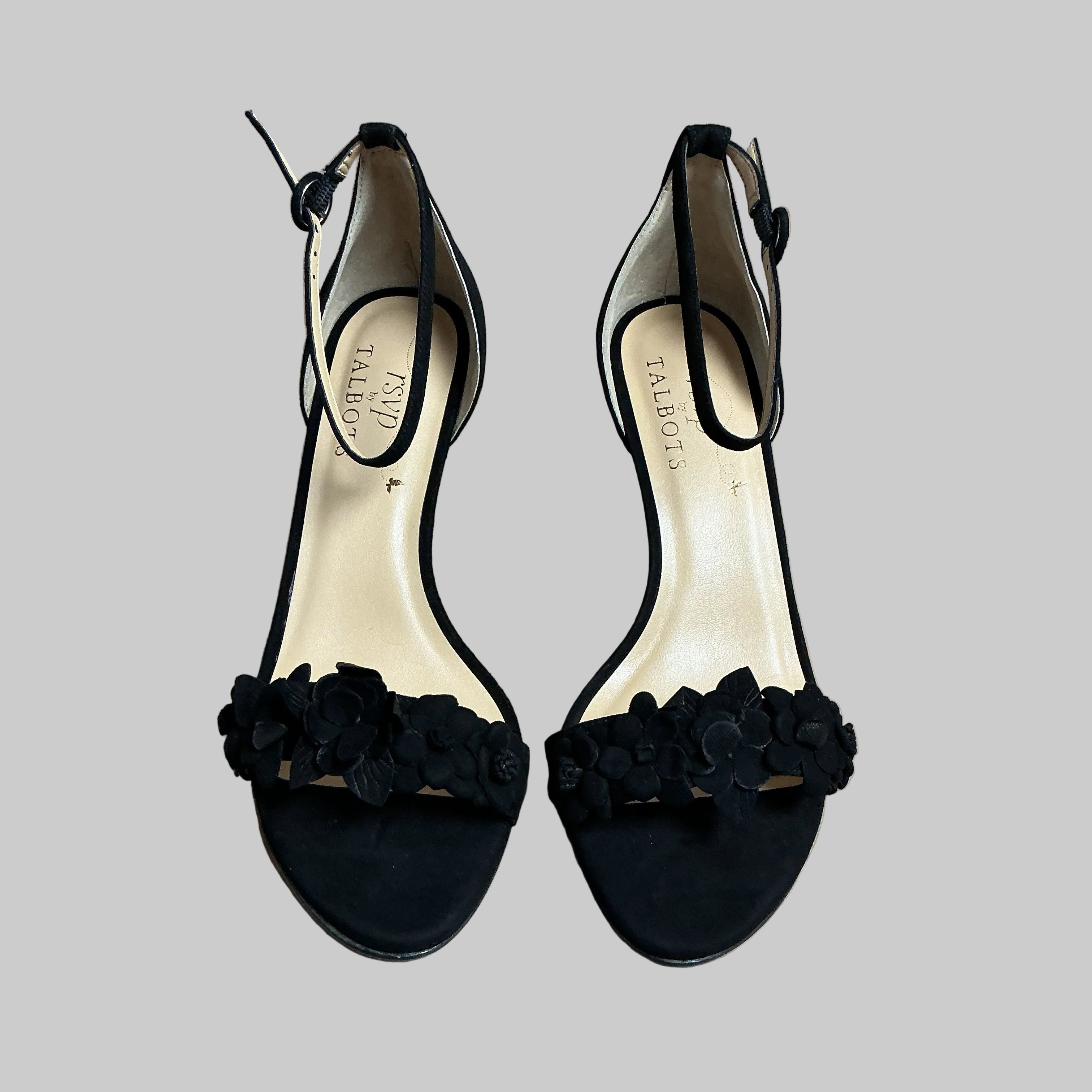 Talbots black suede Lakia shoes, size 9, NEW IN BOX!