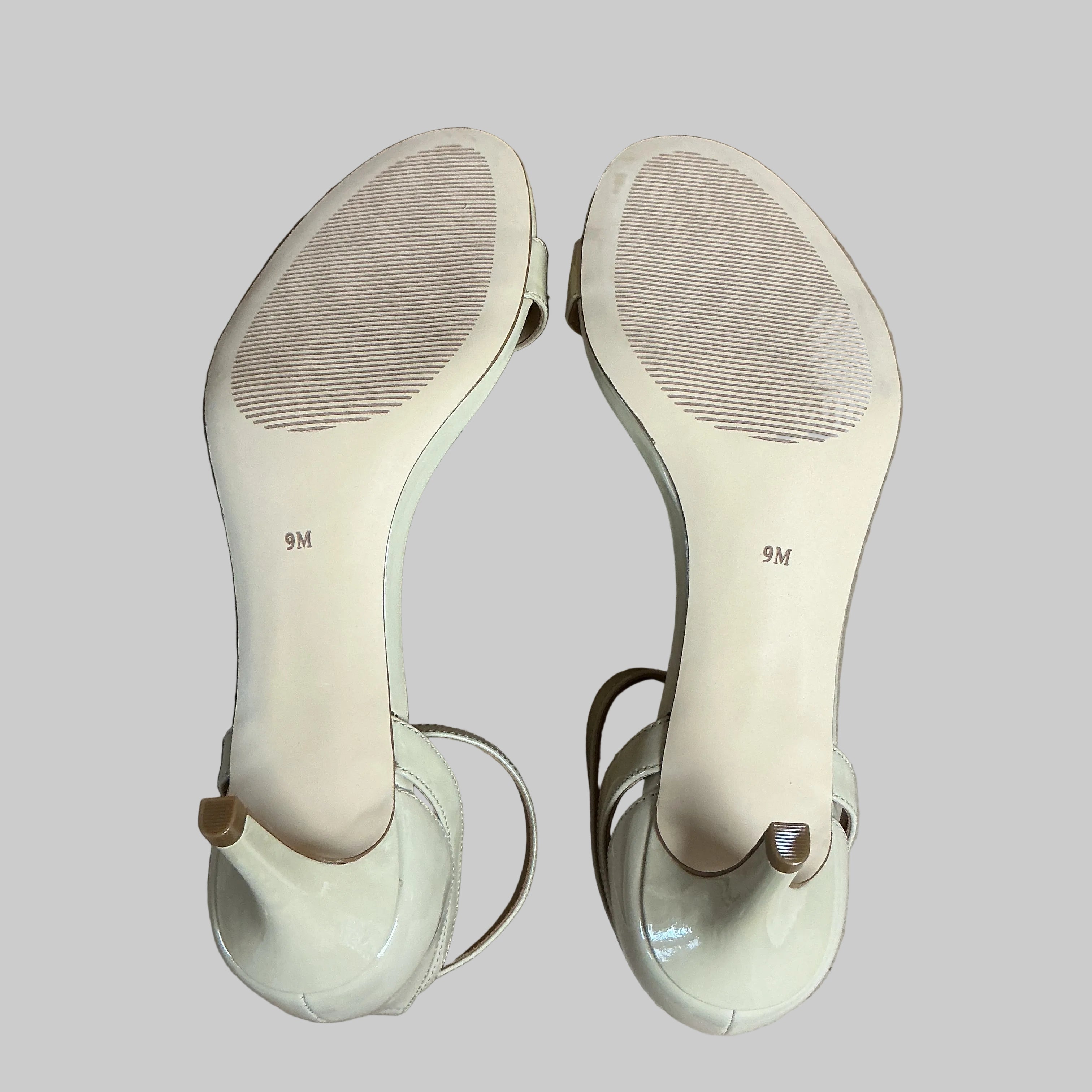 Talbots champagne patent shoes, size 9, NEW IN BOX!