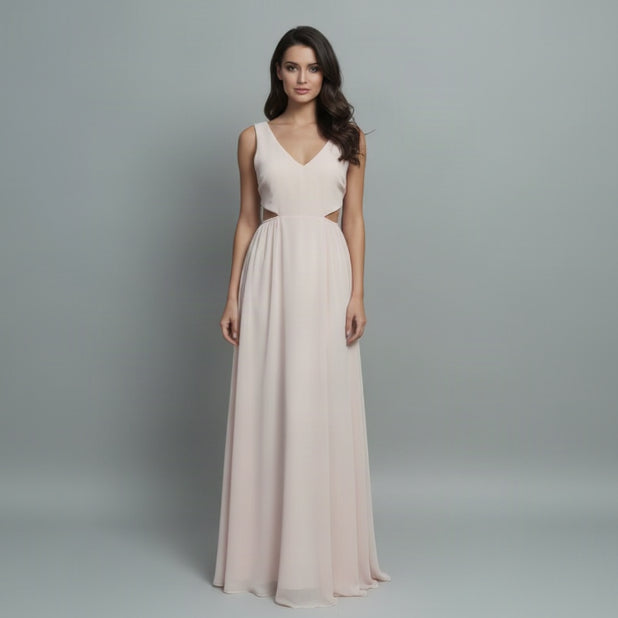 BCBG blush dress, size 4