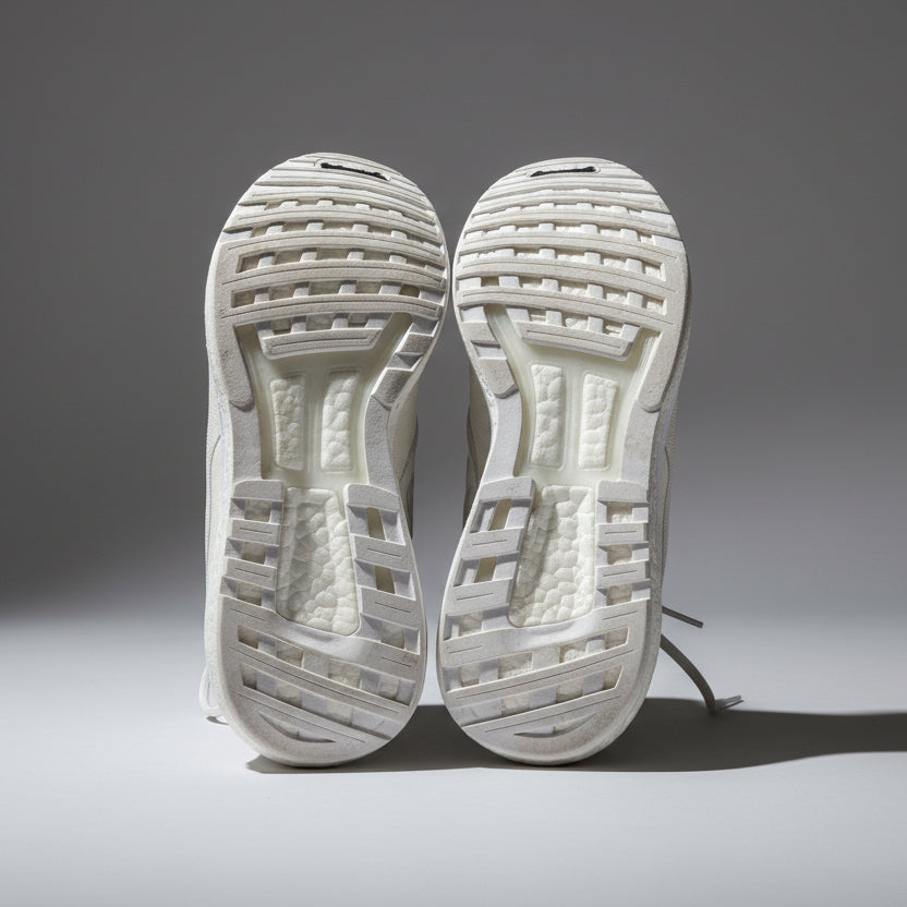 Stella McCartney/Adidas cream Lightstrike sneakers, size 9.5