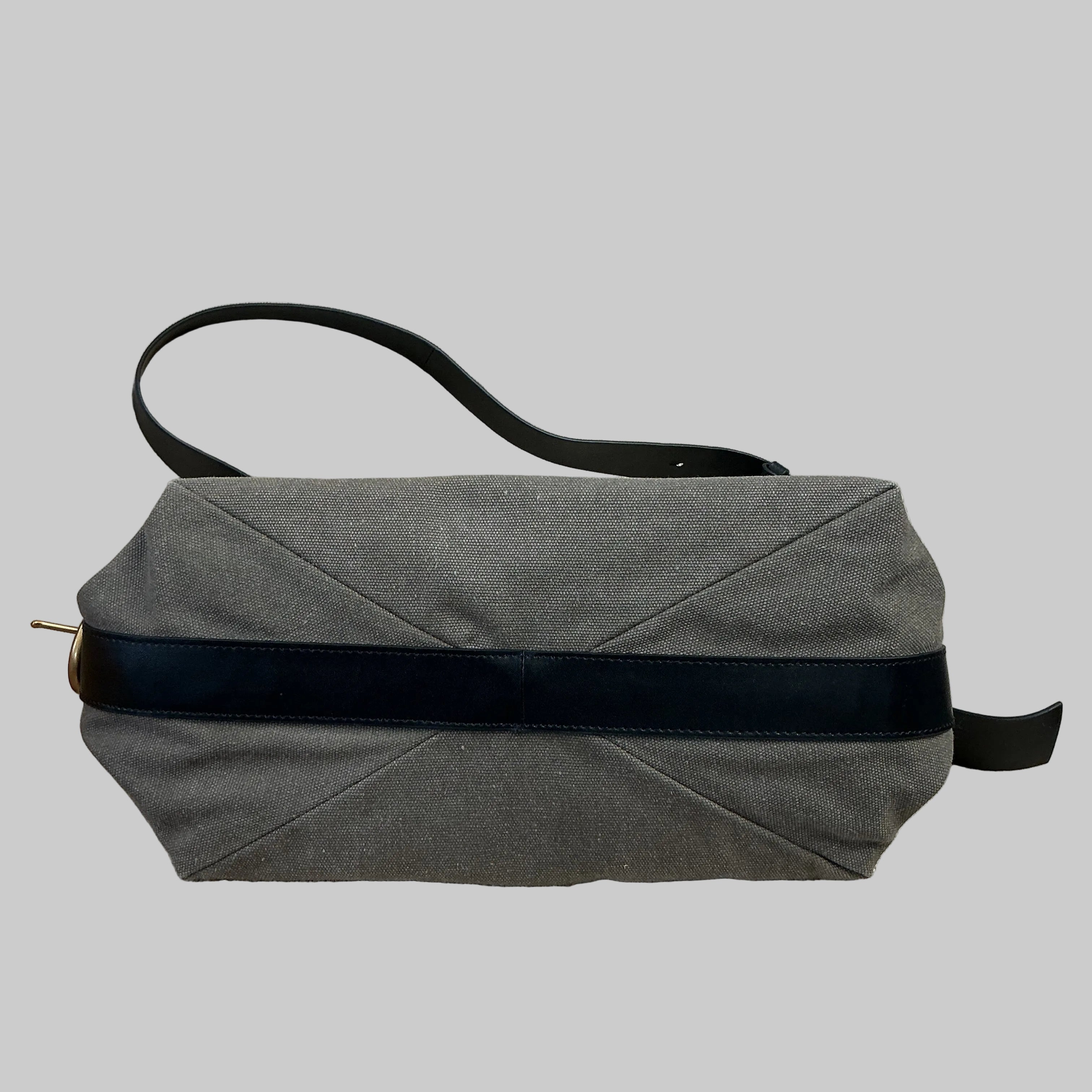 Rag and Bone brown canvas bag with leather trim, LIKE NEW!