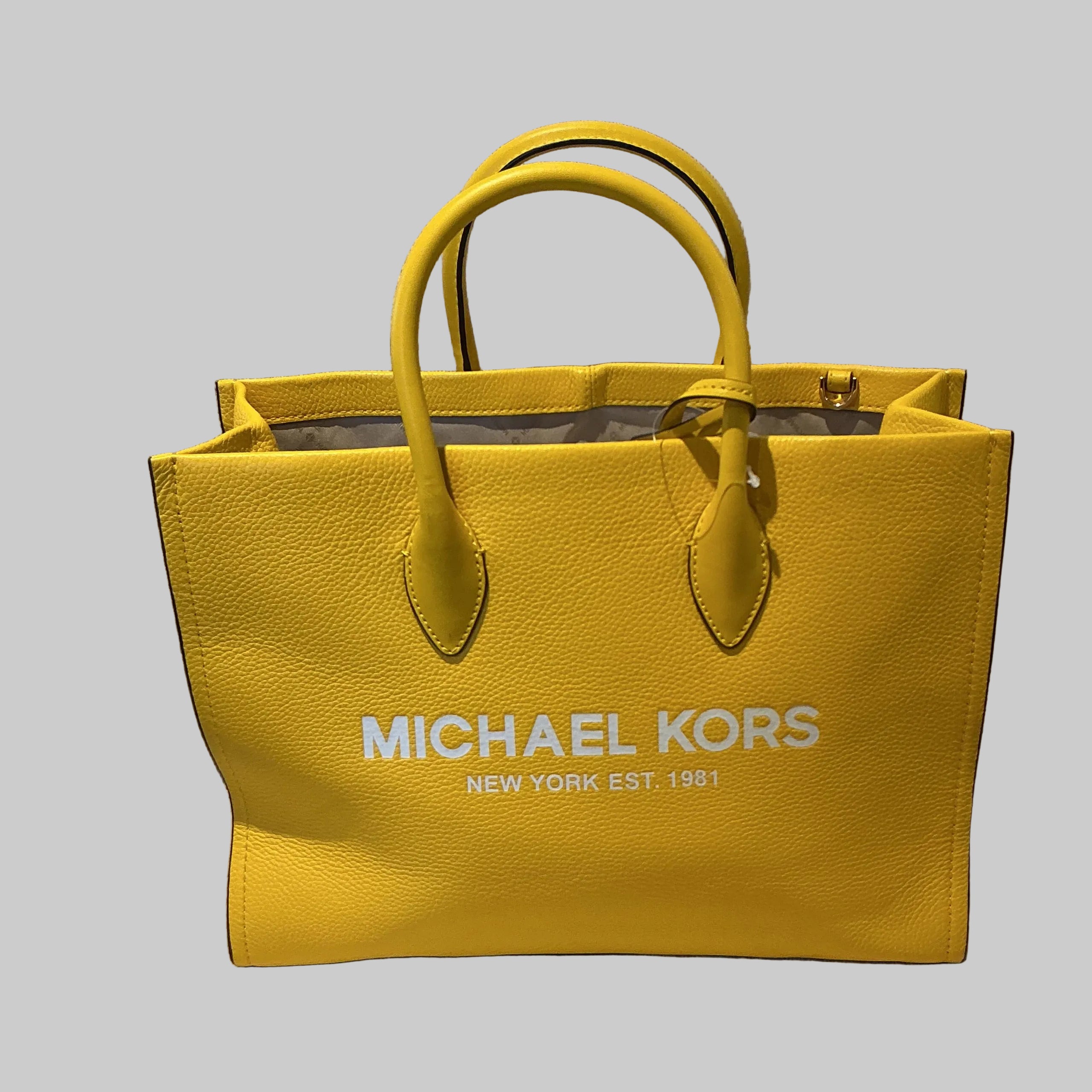 Michael Kors yellow Mirella tote, BRAND NEW WITH TAGS!