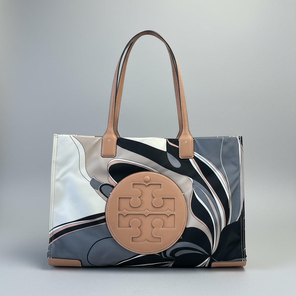 Tory Burch Ella logo tote, LIKE NEW!