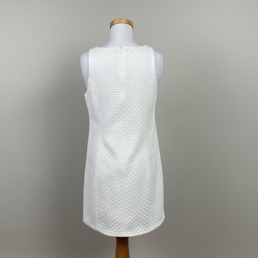 Lilly Pulitzer white and gold Tana dress, size 8