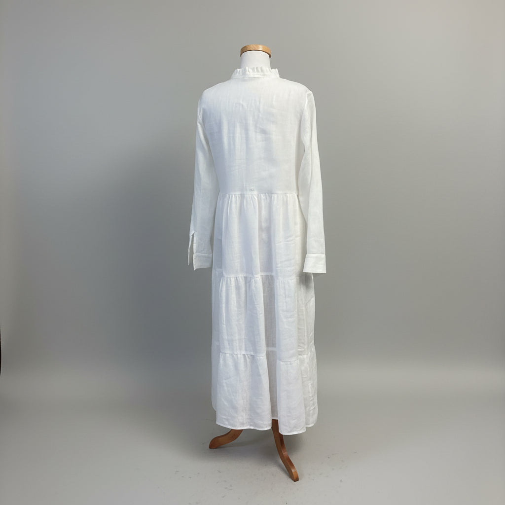Alice Walk white linen dress, size M