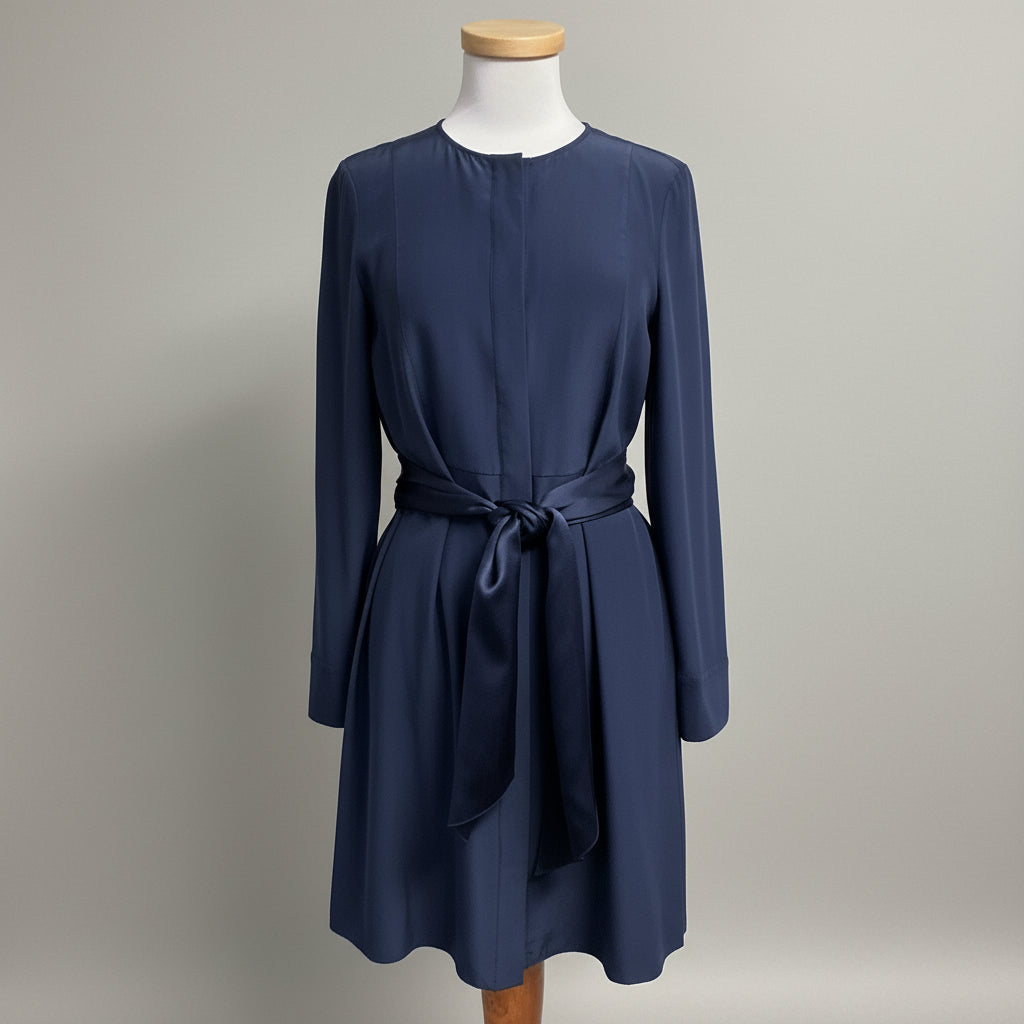 Tory Burch navy silk dress, size size 0