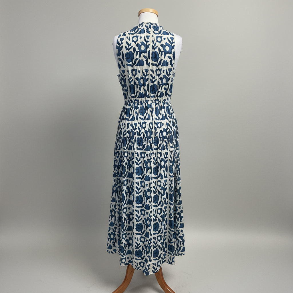 Apiece Apart blue Arte Tank dress, size XS