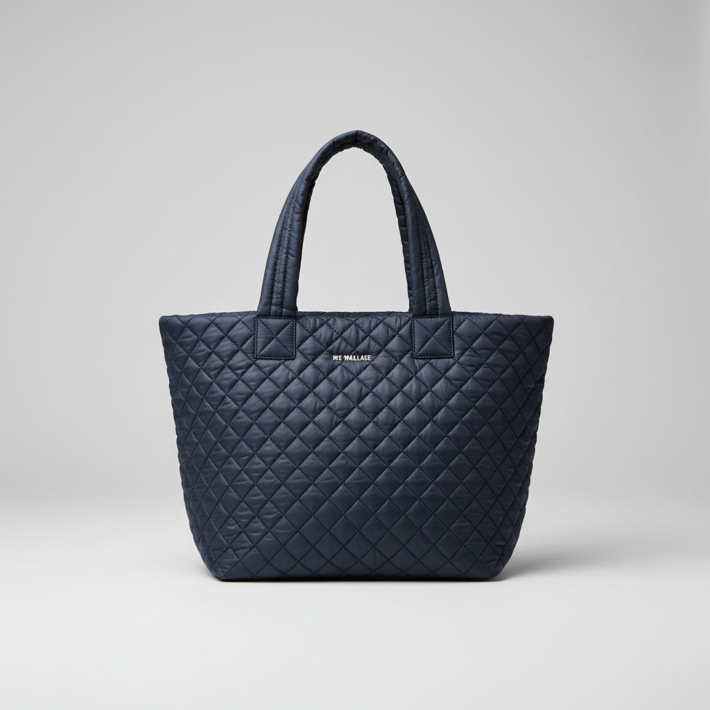 MZ Wallace navy quilted Metro Tote large, NEW WITHOUT TAGS!