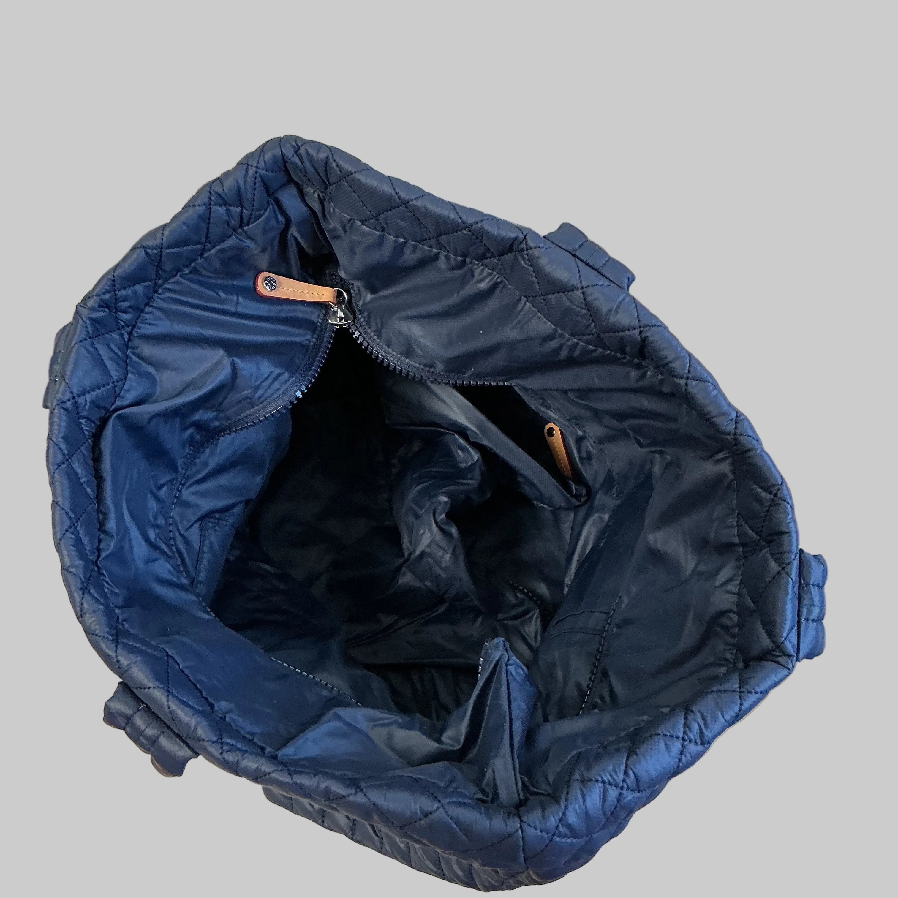 MZ Wallace navy quilted Metro Tote large, NEW WITHOUT TAGS!