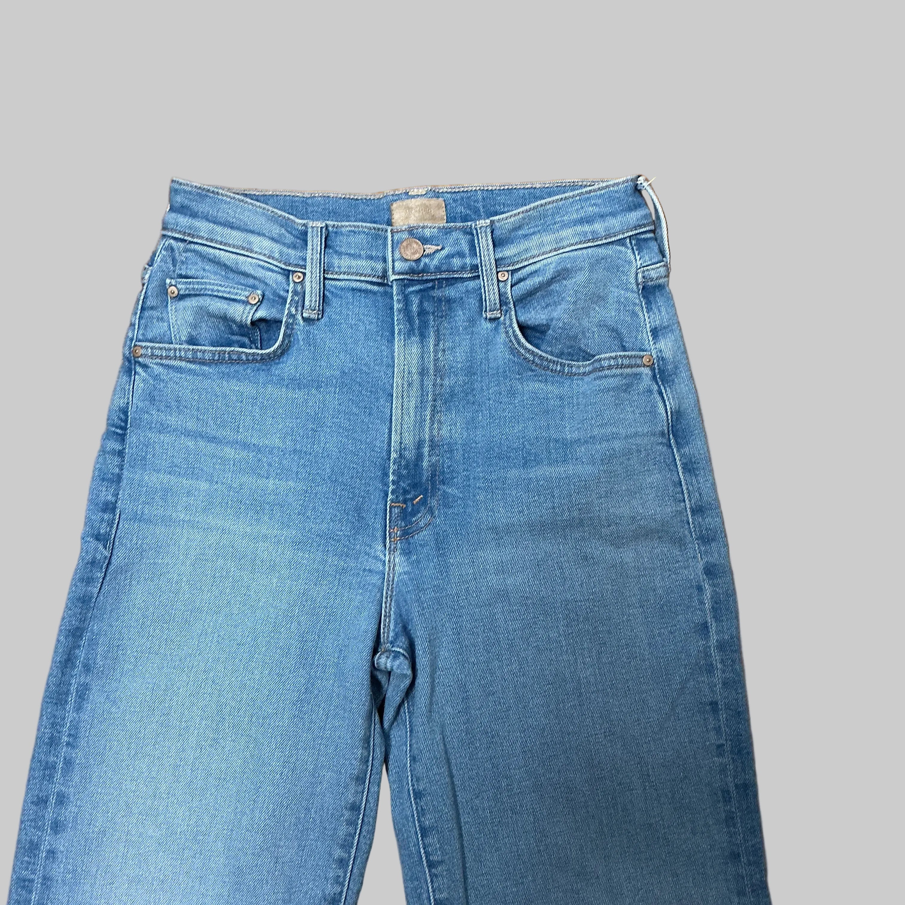 Mother Rambler Zip Ankle jeans, Size 25