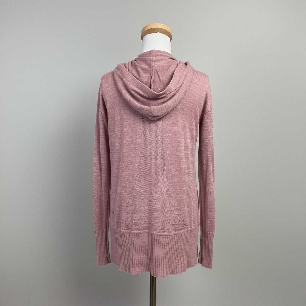 lululemon mauve Calm and Collected sweataer, size XS